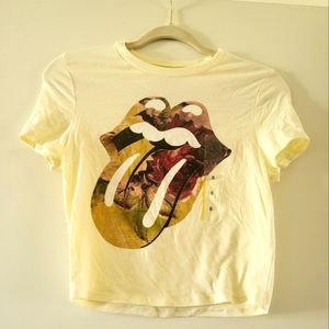 Rolling Stones band baby tee